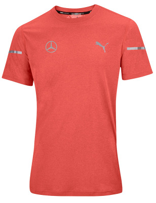 Мужская футболка Mercedes-Benz Men's T-Shirt, PUMA, Red/Orange