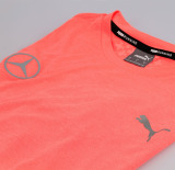 Мужская футболка Mercedes-Benz Men's T-Shirt, PUMA, Red/Orange, артикул B66959049