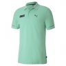 Мужская рубашка-поло Mercedes-AMG, Men's Polo Shirt, Green, MY2021