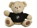Мягкая игрушка медвежонок BMW Plush Toy Teddy Bear, Beige/Black