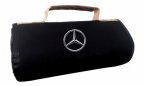 Плед для пикника Mercedes-Benz Travel Plaid, Black/Grey