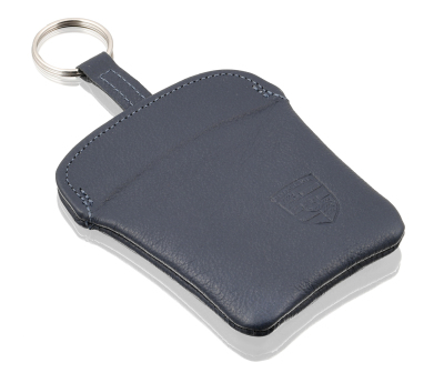 Кожаный чехол для ключа Porsche Classic Key Case, Marine Blue