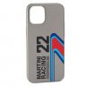 Чехол Porsche для iPhone 12 mini, Martini Racing, grey/blue/red/black