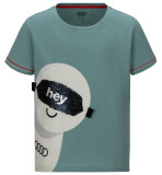 Детская футболка Audi Shirt, Infants, petrol color, артикул 3202000304