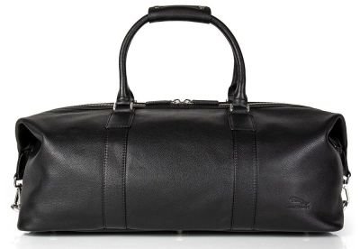 Кожаная дорожная сумка Jaguar Leather Weekender Bag, Black