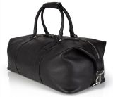 Кожаная дорожная сумка Jaguar Leather Weekender Bag, Black, артикул JHLU364BKA