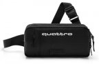 Сумка на пояс Audi quattro Hip Bag, Unisex, black, NM