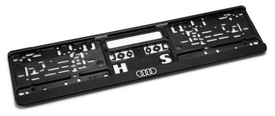 Пластиковая рамка под номер Audi Rings Number Plate Holder