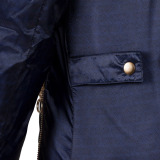 Женская двусторонняя куртка Audi Reversible Jacket, Womens, blue/cognac, артикул 3132100701