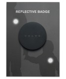 Светоотражающий значок Volvo Reflective Badge Black, артикул 32220714