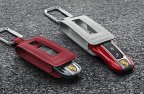 Кожаный чехол для ключа Porsche Leather Key Case 911/Panamera/Cayenne/Taycan