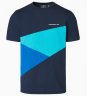 Мужская футболка Porsche T-Shirt, Men, Sports Collection, dark blue / light blue