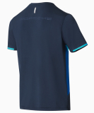 Мужская футболка Porsche T-Shirt, Men, Sports Collection, dark blue / light blue, артикул WAP5350XS0M0SP