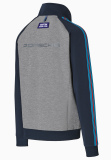 Мужская куртка Porsche Track Jacket, Men, Martini Racing, grey melange / dark blue, артикул WAP5510XS0M0MR