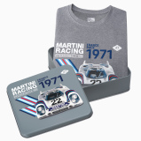 Футболка унисекс Porsche Collector’s T-shirt edition no. 20, Limited Edition, Martini Racing, артикул WAP5580XS0M0MR