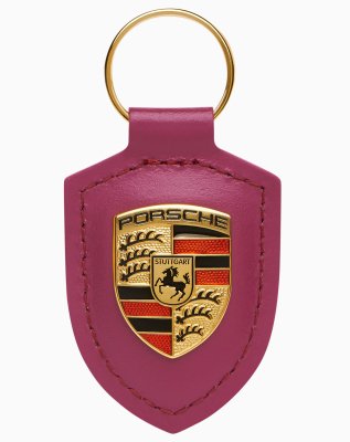 Брелок для ключей с гербом Porsche Crest Keyring, Star Ruby