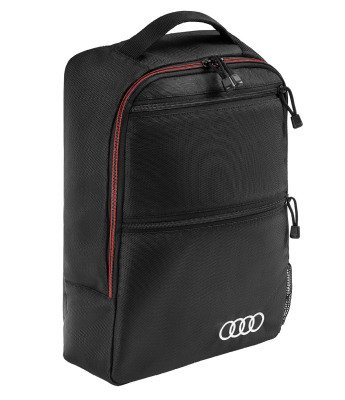 Сумка через плечо Audi Sling Bag, black/red