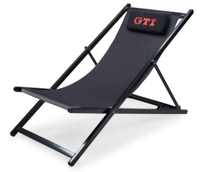 Складной шезлонг Volkswagen GTI Foldable Camping Chair, Black