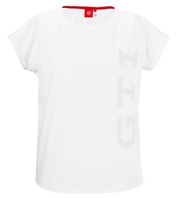 Женская футболка Volkswagen GTI T-Shirt, Ladies, White/Red