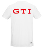 Мужская футболка Volkswagen GTI T-Shirt, geo-print, Men's, White, артикул 5HV084200A084