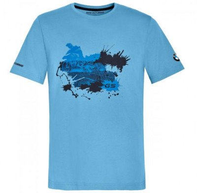 Футболка унисекс BMW Motorrad T-shirt R 1250 GS Bike, Unisex, Blue