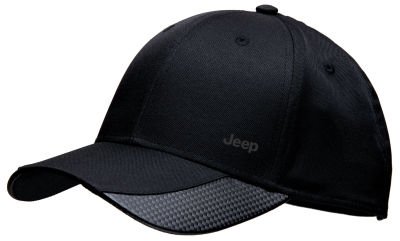 Бейсболка Jeep Unisex Baseball Сap, Carbon Black