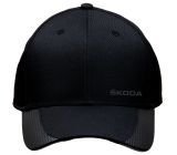 Бейсболка Skoda Unisex Baseball Сap, Carbon Black, артикул FKBCSKB