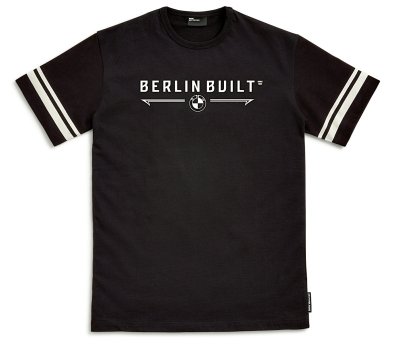 Мужская футболка BMW Motorrad T-shirt, Berlin Built, Mens, Black