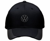 Бейсболка Volkswagen Unisex Baseball Сap, Carbon Black, артикул FKBCVWB