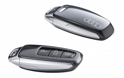 Пластиковая крышка для ключа Audi Rings Key Cover, Daytona Grey