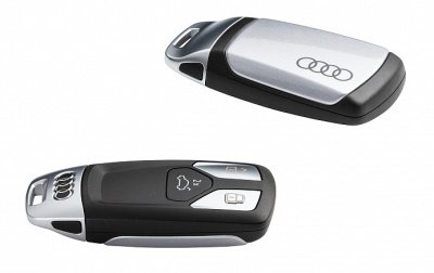 Пластиковая крышка для ключа Audi Key Cover, Floret Silver Metallic