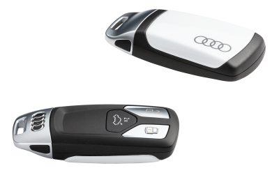 Пластиковая крышка для ключа Audi Key Cover, Glacier White Metallic