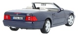 Модель автомобиля Mercedes-Benz SL 500 R129 (1998-2001), 1:18 Scale, Azure Blue, артикул B66040657