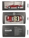 Модель автомобиля Mercedes-Benz SL 500 R129 (1998-2001), 1:18 Scale, Amber Red, артикул B66040658
