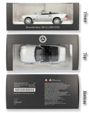 Модель автомобиля Mercedes-Benz 500 SL R129 (1989-1995), 1:18 Scale, Brilliant Silver Metallic, артикул B66040656