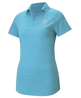 Женская рубашка-поло Mercedes-Benz Women's Golf Polo Shirt, blue