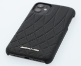 Кожаный чехол Mercedes-AMG для iPhone® 11, Black, артикул B66959095