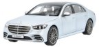 Модель Mercedes-Benz S-Class Long, AMG Line, (V223), High-tech Silver, Scale 1:18