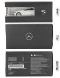 Модель автомобиля Mercedes-Benz S-Class (V223), Designo Diamond White Bright, Scale 1:43, артикул B66960632