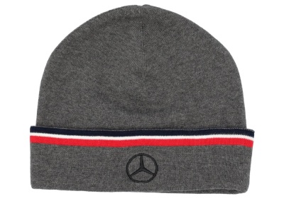 Вязаная шапка унисекс Mercedes-Benz F1 Team Beanie, Season 2021, Grey