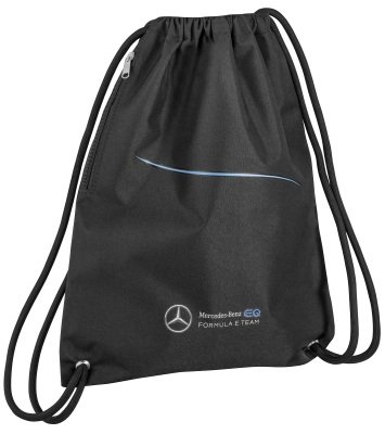 Спортивная сумка-рюкзак Mercedes EQ Formula E Team Logo Bag, Season 2021, Black/Blue
