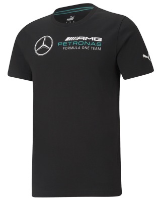 Мужская футболка Mercedes-AMG Petronas Men's T-shirt, F1, Collection 2021, Black