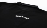 Мужская рубашка-поло Mercedes-AMG Men's Polo Shirt, MY21, Black, артикул B66959152
