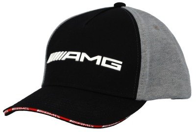 Детская бейсболка Mercedes-AMG Children’s Cap, Black/Grey/Red