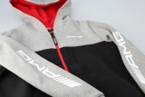 Детская толстовка Mercedes-AMG Children's Sweat Jacket, black/grey/red, артикул B66959388