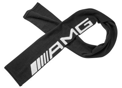 Вязаный шарф Mercedes-AMG Knitted Scarf, Black