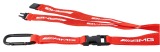 Шнурок с карабином для ключей Mercedes-AMG Lanyard, Red, артикул B66959266