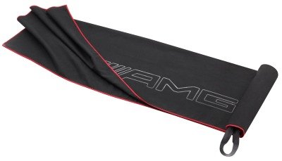 Полотенце Mercedes-AMG Functional Towel, Black / Red