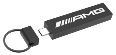 Флешка-брелок Mercedes-AMG USB C-stick, 32 GB, black/white