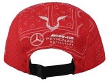 Бейсболка Mercedes F1 Cap Lewis Hamilton, Special Edition Great Britain 2020, Red, артикул B67996419